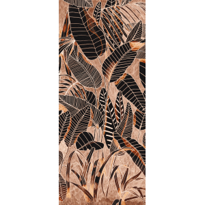 Brown wall mural, Leaves, DG3GRA1023, Wall Designs III, Khroma by Masureel