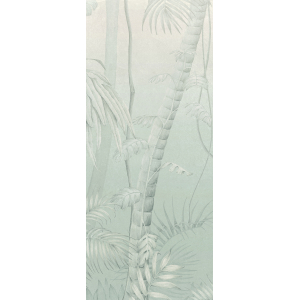 Gray-blue wall mural, Leaves, trees, DG3MOE1024, Wall Designs III, Khroma by Masureel