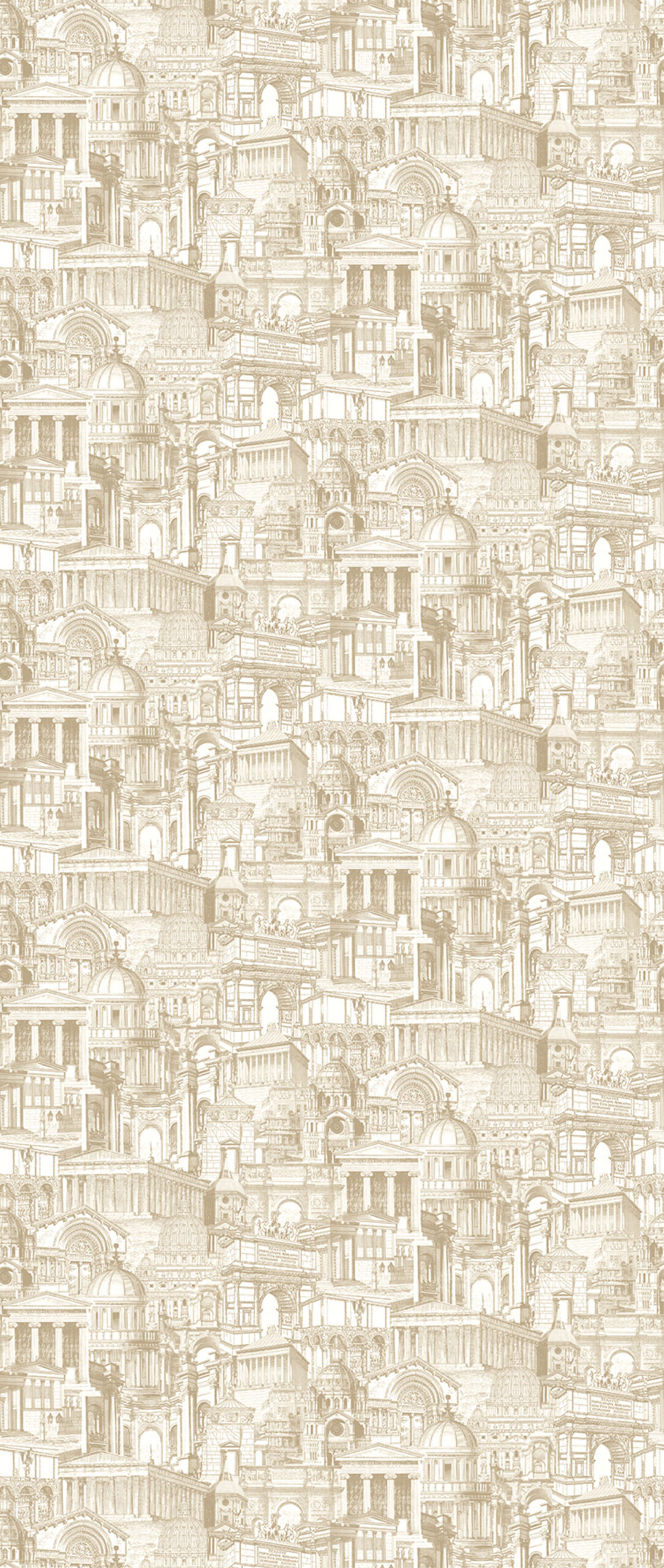 Beige wall mural, Historical houses, DG3ROM102, Wall Designs III, Khroma by Masureel