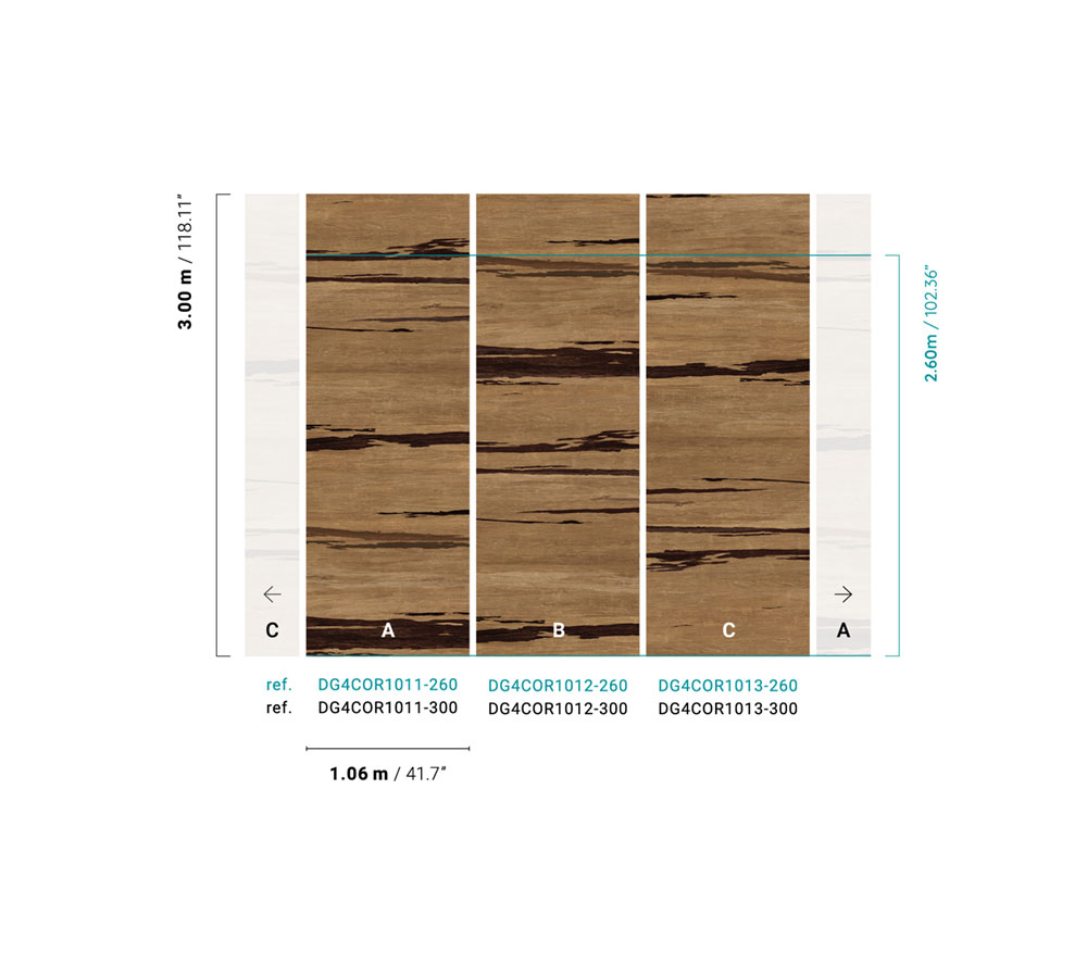 Fliistapeet, Cork, DG4COR1013-300, Wall Designs IV, Khroma by Masureel - Image 2
