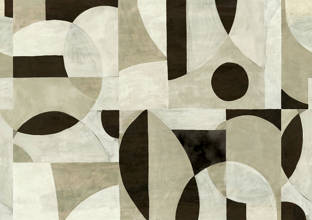 Geomeetriline fliistapeet, DG4ILA1022-260, Wall Designs IV, Khroma by Masureel - Image 3