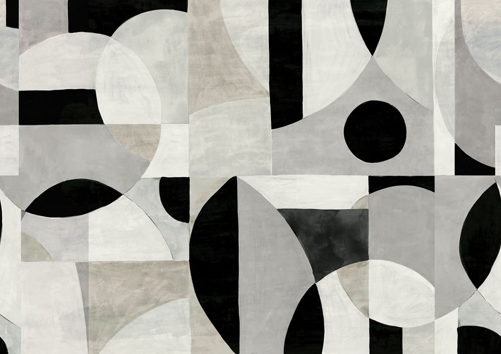 Geomeetriline fliistapeet, DG4ILA1043-260, Wall Designs IV, Khroma by Masureel - Image 3