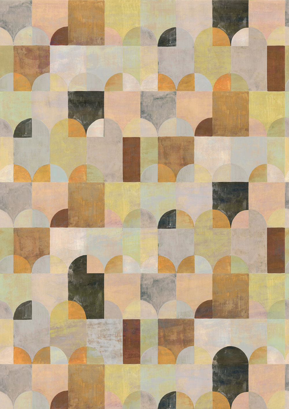 Geomeetriline fliistapeet, DG4ILA2041-260, Wall Designs IV, Khroma by Masureel - Image 3