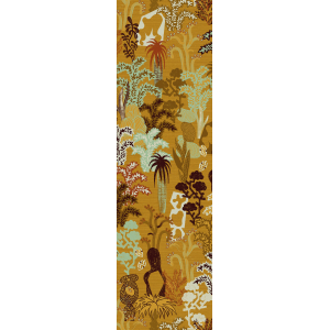 Fliistapeet, ochre, plants, DGJOY3013-300, Joy, Masureel