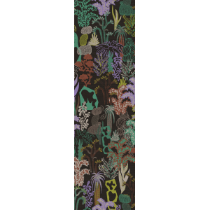 Fliistapeet, black, plants, DGJOY3022-260, Joy, Masureel