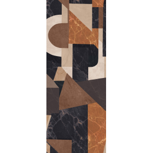 Graphic non-woven wall mural, brown, DGROC1013-300, Rock, Masureel