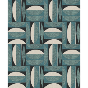 Retro wallpaper with geometric pattern, ILA301, Aquila, Khroma by Masureel