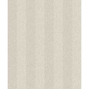 Grey-beige wallpaper, imitation tweed striped fabric, ILA604, Aquila, Khroma by Masureel