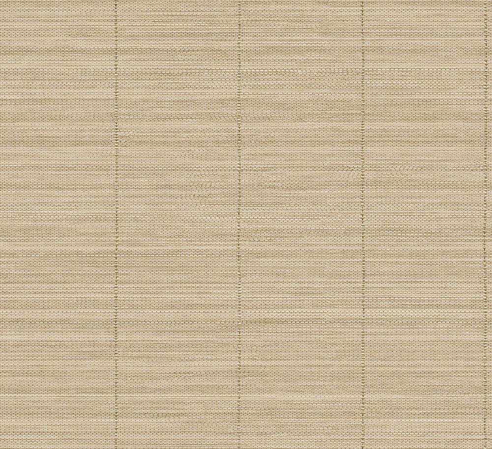 Non-woven wallpaper, beige, fabric imitation, stripes, JOY201, Joy, Masureel