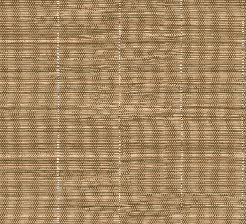 Non-woven wallpaper, brown, fabric imitation, stripes, JOY204, Joy, Masureel