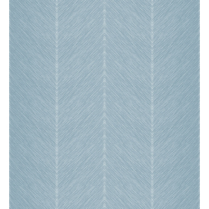 Blue non-woven wallpaper, zig zag pattern, M1803-1, Mika, ICH Wallcoverings