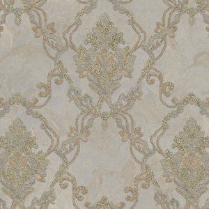 Luxury wallpaper with baroque pattern, M69907, Splendor, Zambaiti Parati