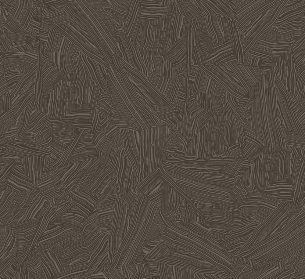Non-woven wallpaper, black, stone, ROC103, Rock, Masureel