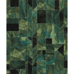 Marbled geometric wallpaper, SPI702, Spirit of Nature, Khroma by Masureel