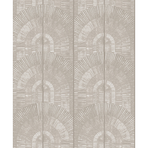Luxury gray-beige wallpaper Art Deco, SPI802, Spirit of Nature, Khroma by Masureel