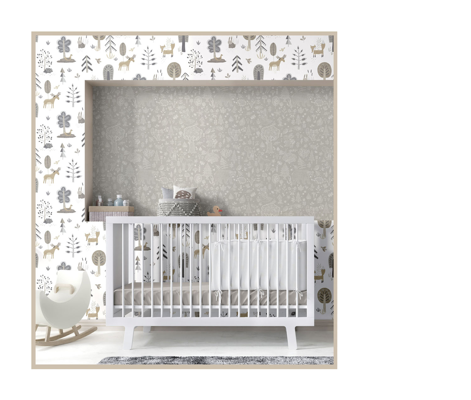 Children's wallpaper with animals, 14801, Happy, Parato - Image 2