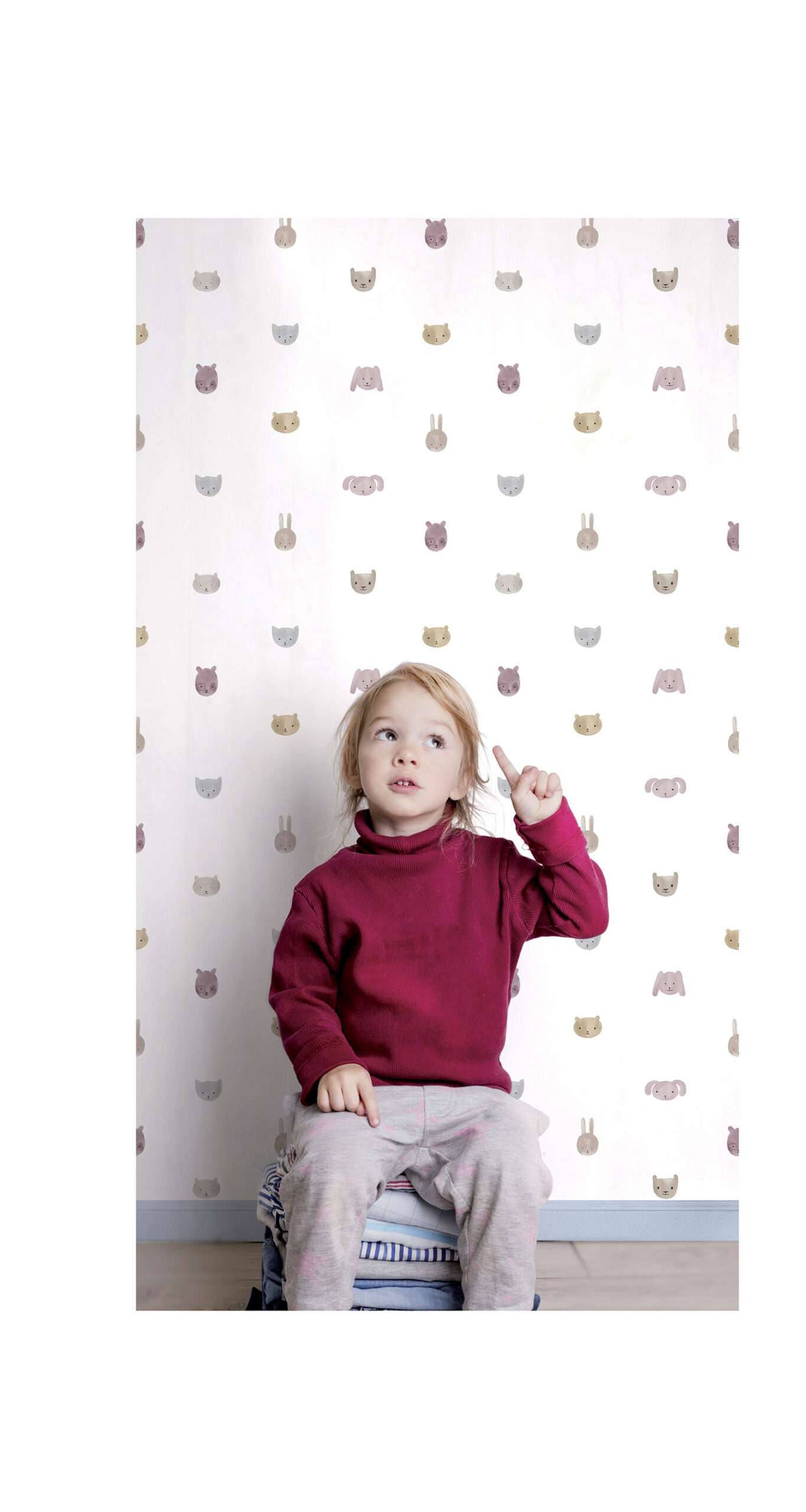 Children's wallpaper with animals, 14811, Happy, Parato - Image 2