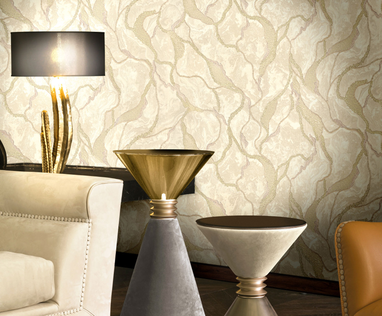 Luxury stucco wallpaper, M69906, Splendor, Zambaiti Parati - Image 2