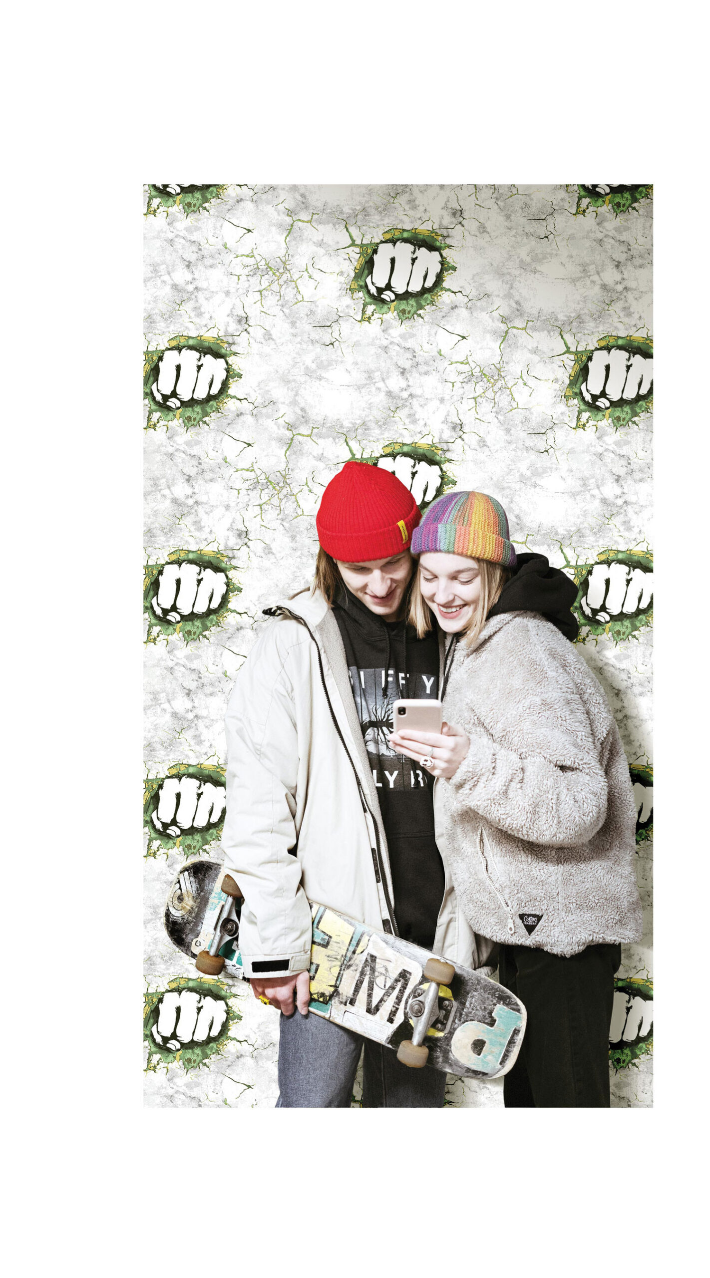 Wallpaper for teenagers, Street Art 16616, Friends & Coffee, Cristiana Masi by Parato - Image 2