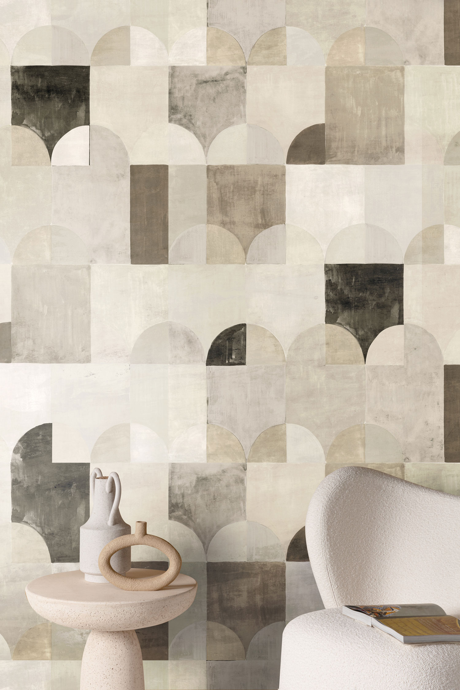 Geomeetriline fliistapeet, DGILA2032-260, Wall Designs IV, Khroma by Masureel - Image 4