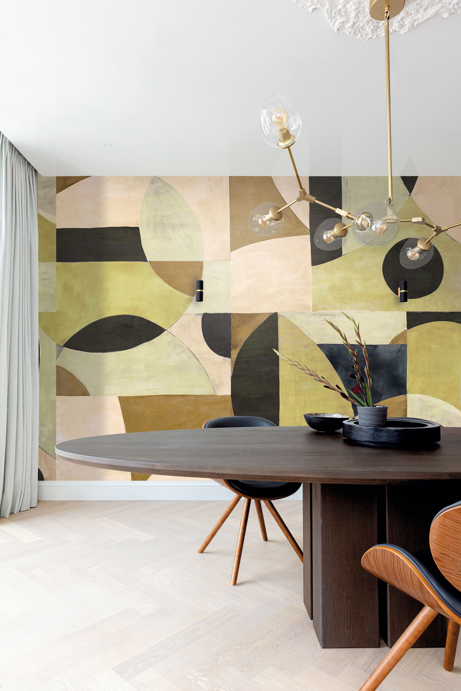 Geomeetriline fliistapeet, DG4ILA1031-260, Wall Designs IV, Khroma by Masureel - Image 4