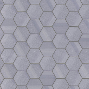 Luxury gray-blue geometric wallpaper