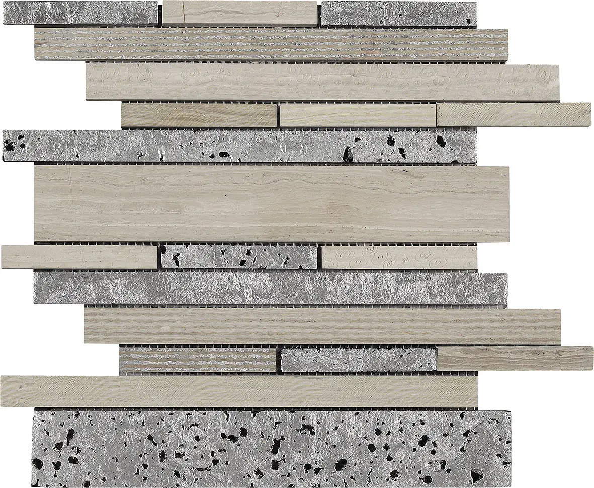 Multi Patchwork White Wood 0602/MPZ