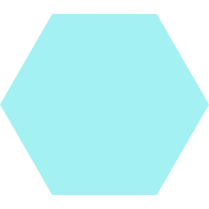 Basic Aqua Hex 25