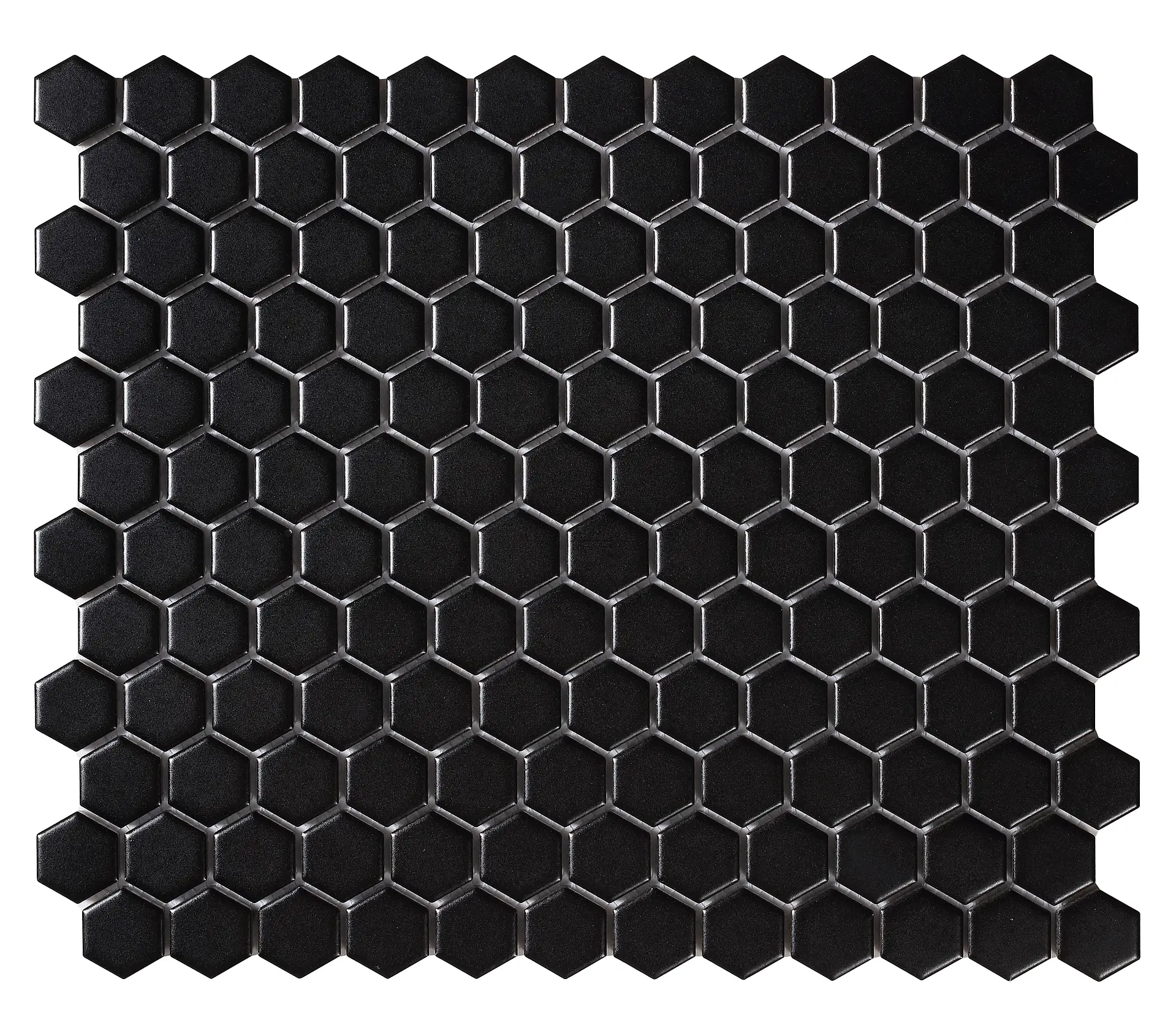 Hexagon Black Matt