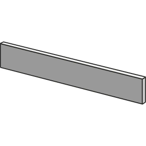 Stoneway porfido Battiscopa Anthracite R48E