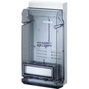 HENSEL KV meter box with meter fastening plate +flap