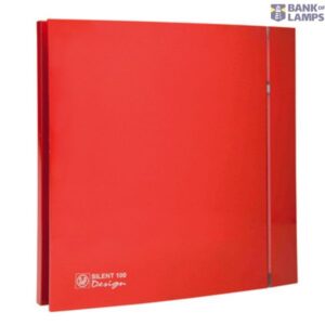 S&P SILENT-100 CZ RED DESIGN -4C (220-240V 50HZ)