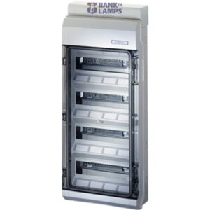 HENSEL KV 90 circuit-breaker box 48 modules (4x12x18 mm)