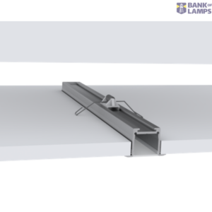 Radium Building-in aluminum profile for 2 LED strips