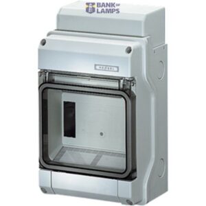 HENSEL KV 90 circuit-breaker box 6 modules (6x18 mm)