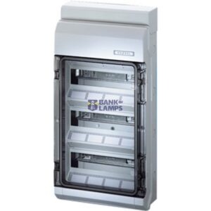 HENSEL KV 90 circuit-breaker box 36 modules (3x 12x 18 mm)