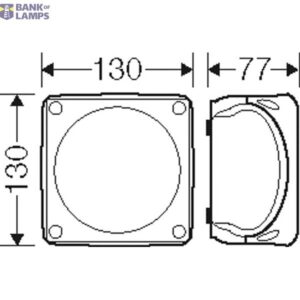 HENSEL cable junction box up to 6 sqmm without terminal