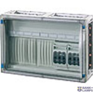 HENSEL Lastscheiderkast 2x125A NH00C 3p op Rail 250A