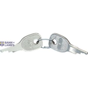 HENSEL spare key for 2 locking devices KV ES 1 + KV ES 3