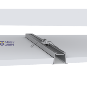 Radium Building-in aluminum profile for 2 LED strips