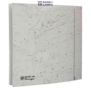 S&P SILENT-100 CZ MARBLE WHITE DE SIGN - 4C (220-240V