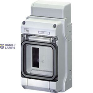 HENSEL KV 90 circuit breaker box polycarbonate 3 modules (3x18 mm)